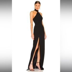 Amanda Uprichard Queen Gown in Black